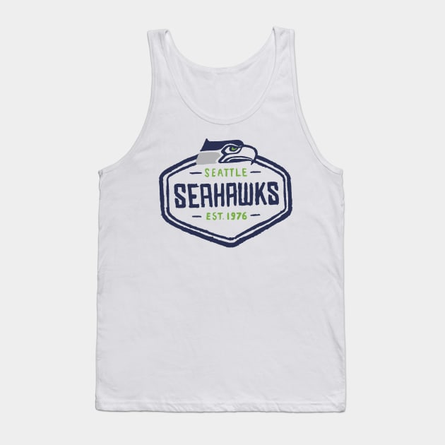 Seattle Seahaaaawks 06 Tank Top by Very Simple Graph